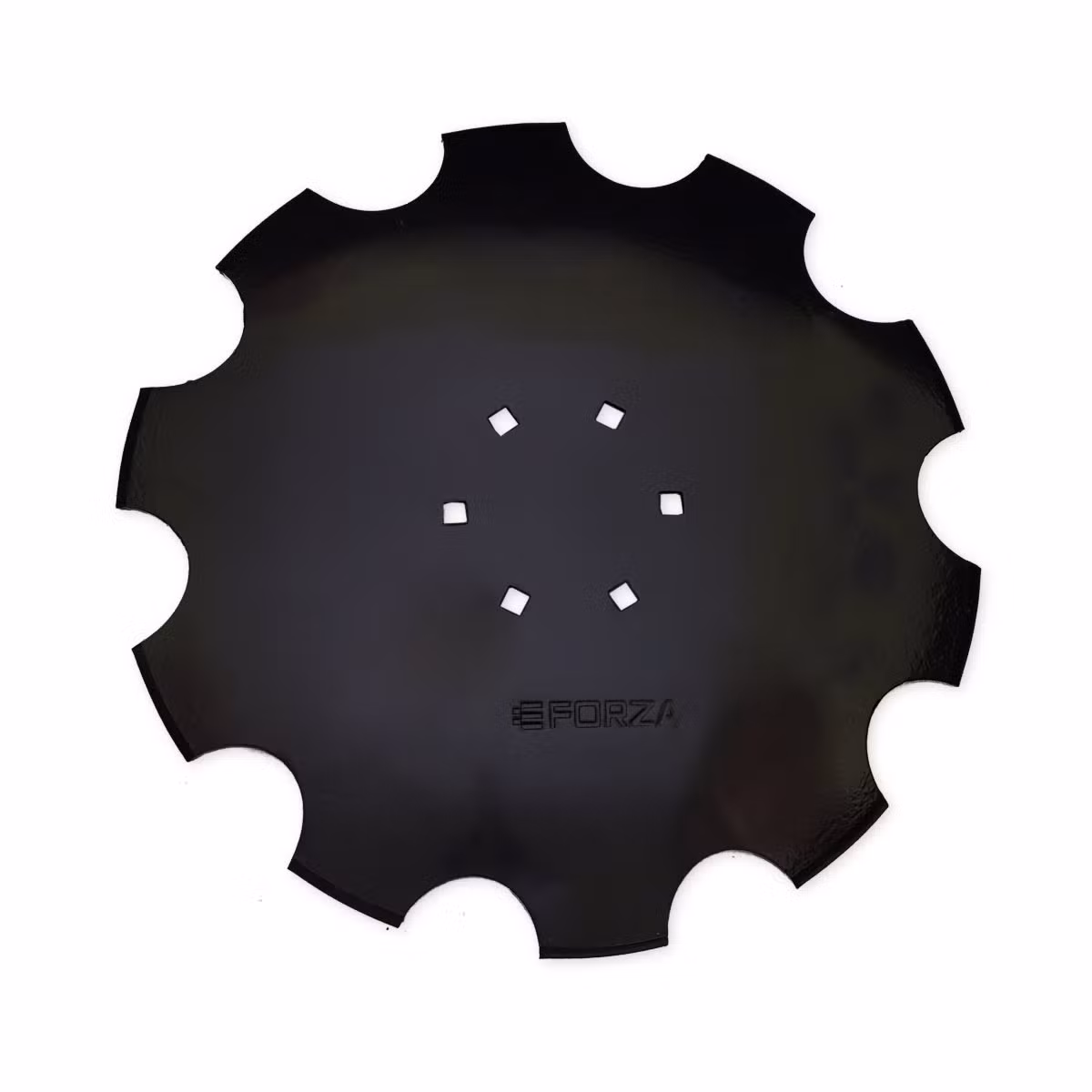 Talerz do talerzówki 510 mm x 3,5 mm, uzębiony, 6 otworów, Z-10, stal borowa