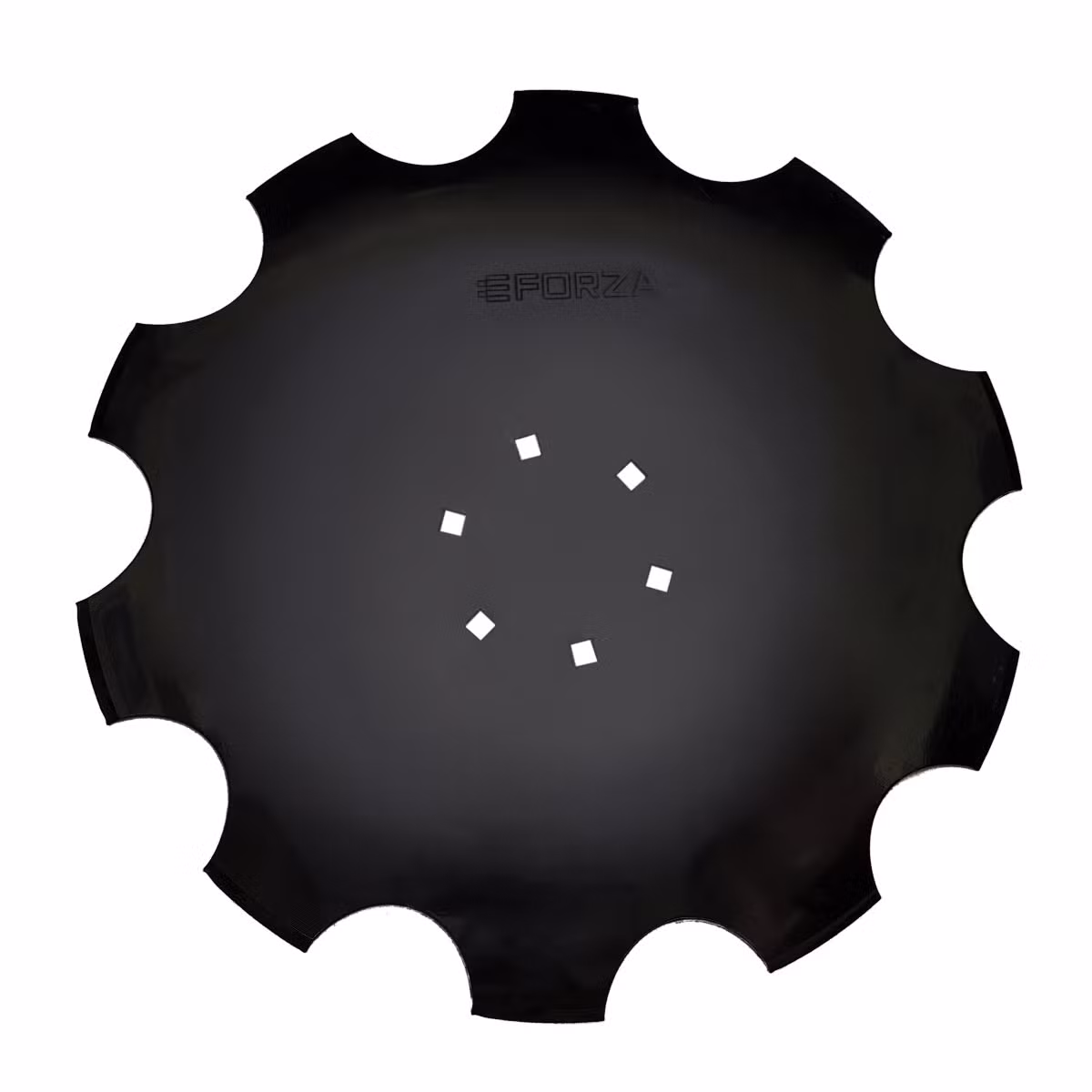 Talerz do talerzówki 560 mm x 4 mm, uzębiony, 6 otworów, Z-10, stal sprężynowa