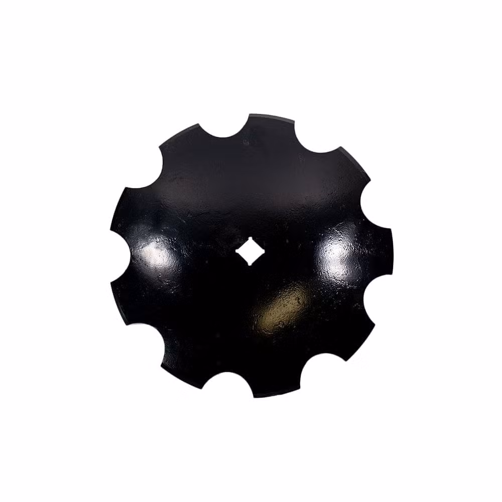 Talerz uzębiony 460 mm x 3,5 mm, kwadrat 30x30, Z-9, stal węglowa Talerz uzębiony 460 mm x 3,5 mm, kwadrat 30x30, Z-9, stal węglowa