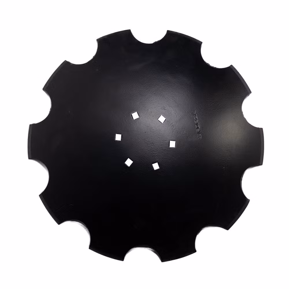 Talerz uzębiony 560 mm x 4 mm, 6 otworów, Z-10, stal węglowa Talerz uzębiony 560 mm x 4 mm, 6 otworów, Z-10, stal węglowa
