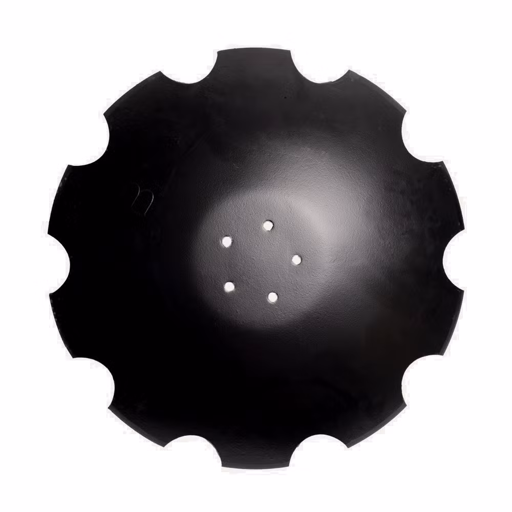 Talerz do talerzówki 560 mm x 4 mm, uzębiony, 5 otworów, Z-10, stal sprężynowa