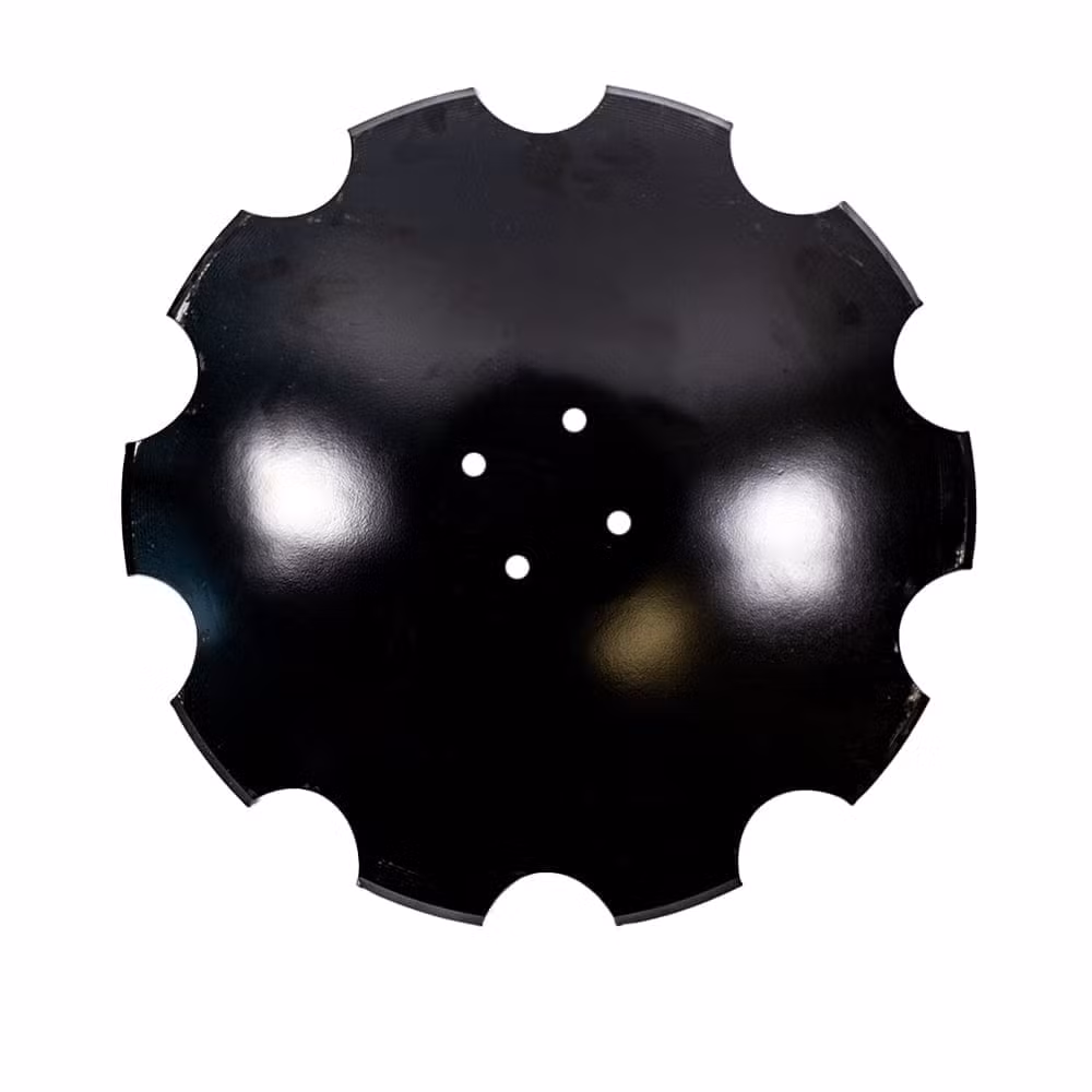 Talerz uzębiony 510 mm x 3,5 mm, 4 otwory, Z-10, stal węglowa Talerz uzębiony 510 mm x 3,5 mm, 4 otwory, Z-10, stal węglowa