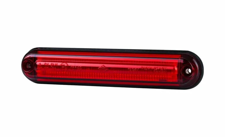 SLIM type marker lamp with fiber optics - LD 2334