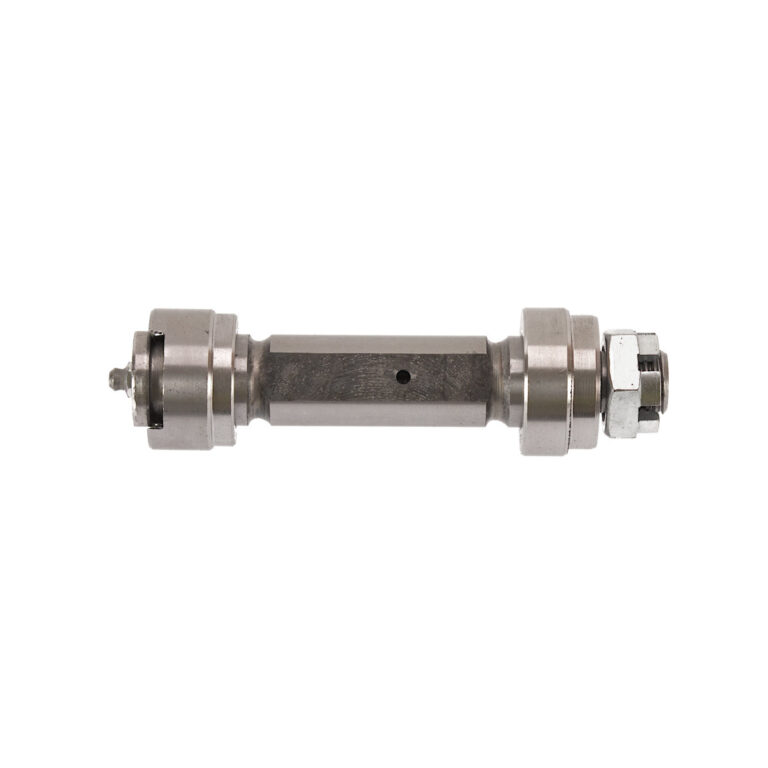 Sworzeń resoru przyczepy HL kpl. z tulejkami L-150 mm fi-26 mm M20x2,5 45425350