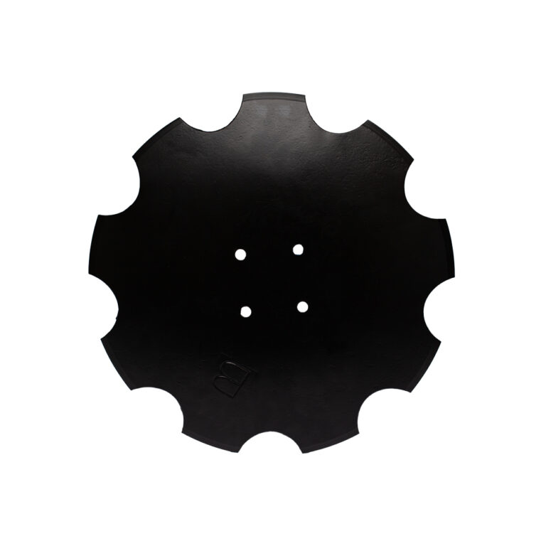 Talerz do talerzówki 460 mm x 3,5 mm, uzębiony, 4 otwory, Z-9, stal borowa