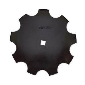 Talerz do talerzówki 460 mm x 3,5 mm, uzębiony, kwadrat 30x30, Z-9, stal sprężynowa