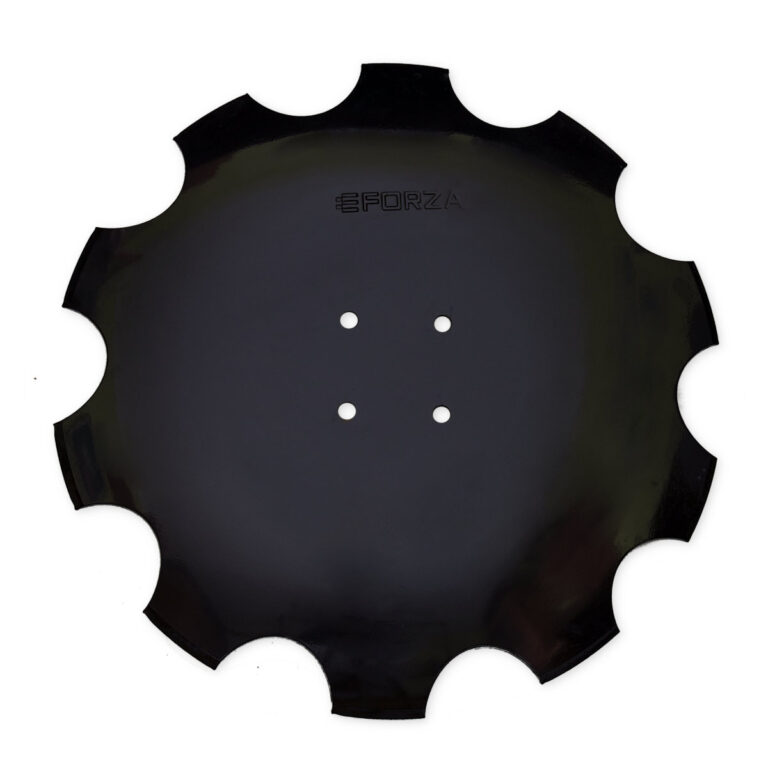 Talerz do talerzówki 510 mm x 3,5 mm, uzębiony, 4 otwory, Z-10, stal sprężynowa