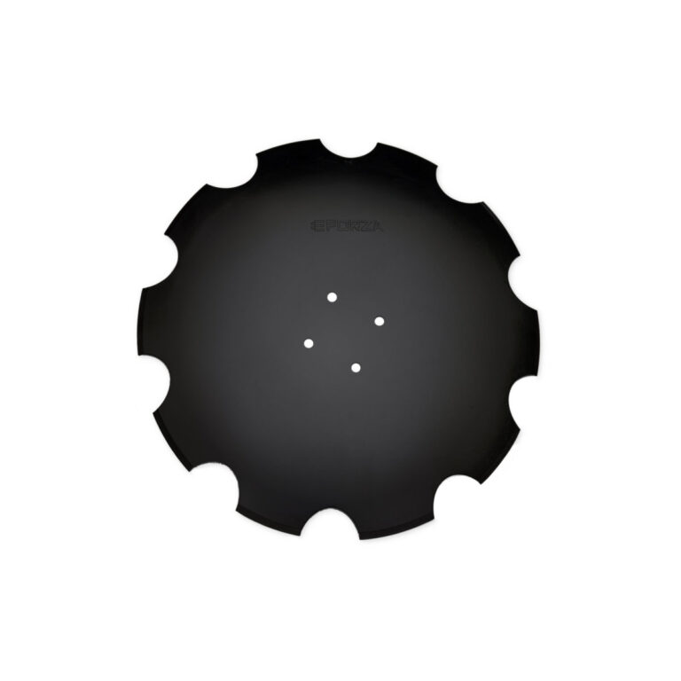 Talerz do talerzówki 560 mm x 4 mm, uzębiony, 4 otwory, Z-10, stal borowa