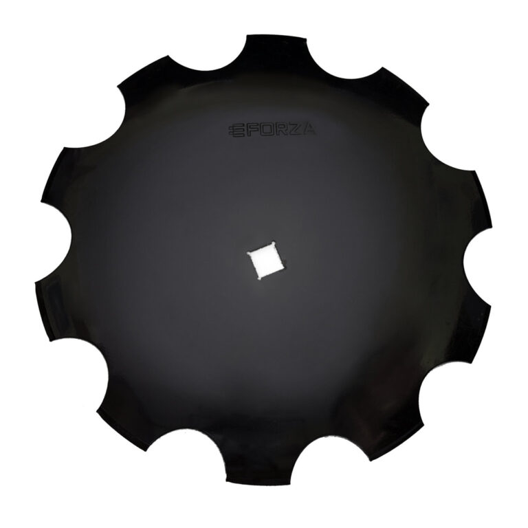 Talerz do talerzówki 510 mm x 3,5 mm, uzębiony, kwadrat 30x30, Z-10, stal sprężynowa