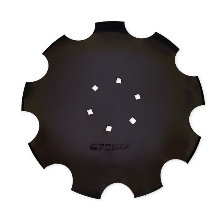 Talerz do talerzówki 460 mm x 3,5 mm, uzębiony, 6 otworów, Z-9, stal borowa
