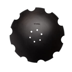 Talerz do talerzówki 610 mm x 5 mm, uzębiony, 6 otworów, Z-10, stal borowa