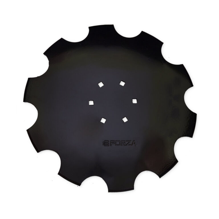 Talerz do talerzówki 510 mm x 3,5 mm, uzębiony, 6 otworów, Z-10, stal borowa