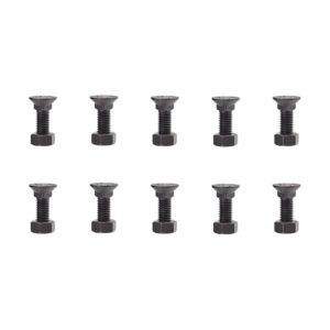 Śruba do lemieszy M12x40 klasa 10,9 z nakrętką - paczka 10 sztuk DIN 608