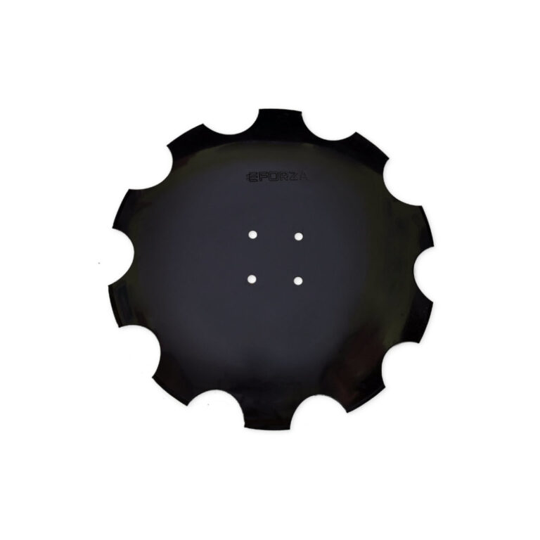 Talerz do talerzówki 560 mm x 5 mm, uzębiony, 4 otworów, Z-10, stal borowa