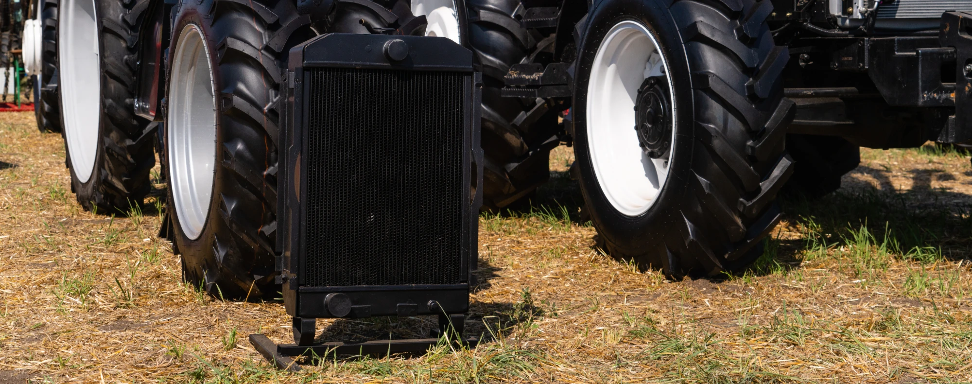 czyszczenie chłodnicy w ciągniku