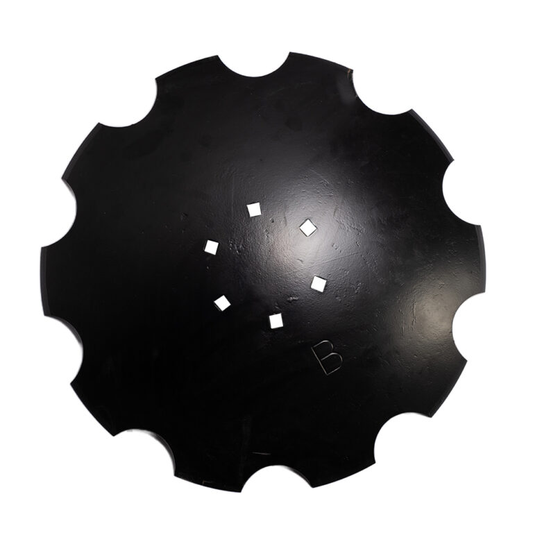 Disc dințat 510 mm x 3,5 mm, 6 găuri, Z-10, oțel carbon
