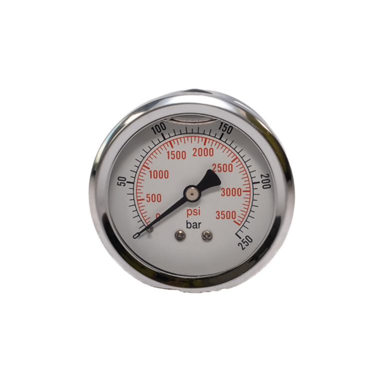 Wet pressure gauge fi 63 G1/4" Rear 0-250 Bar